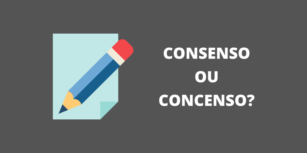 consenso ou concenso