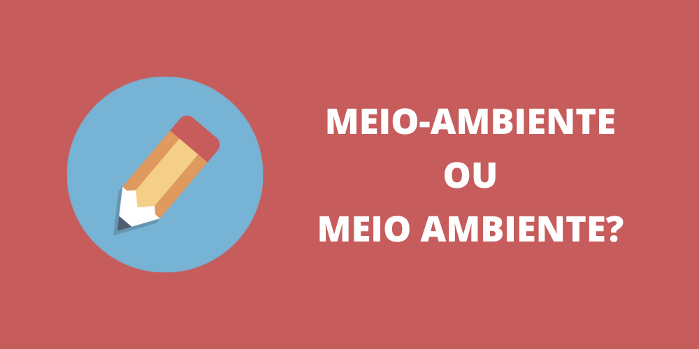 meio-ambiente ou meio ambiente