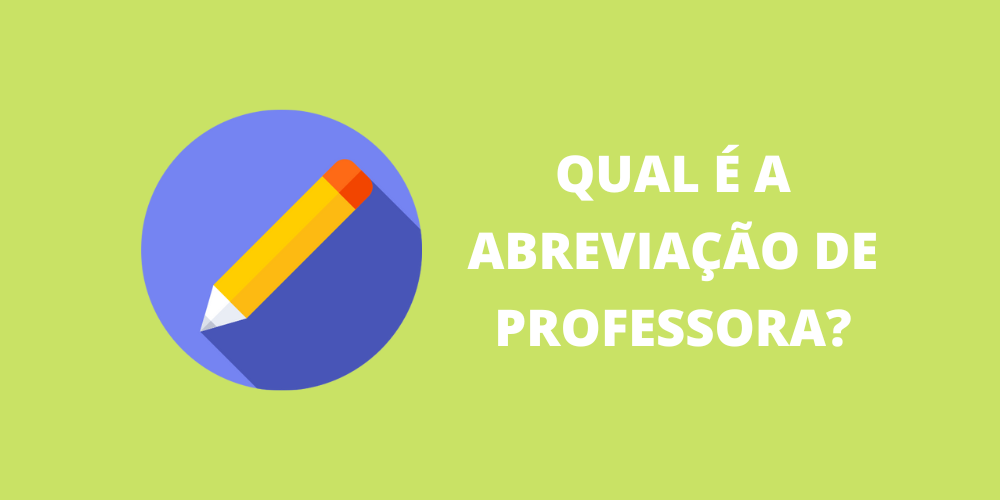 abreviação de professora