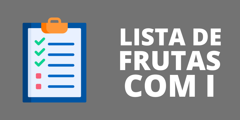 fruta com i