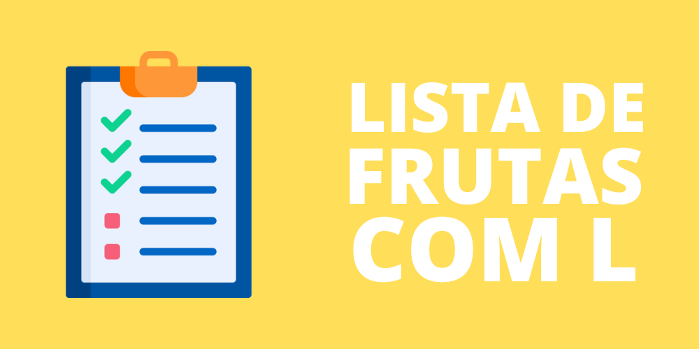 fruta com l