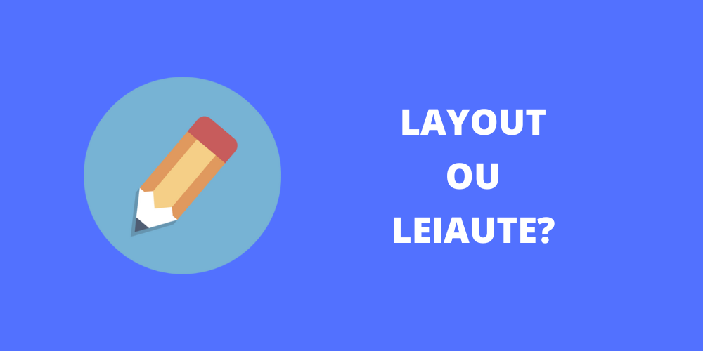 layout ou leiaute