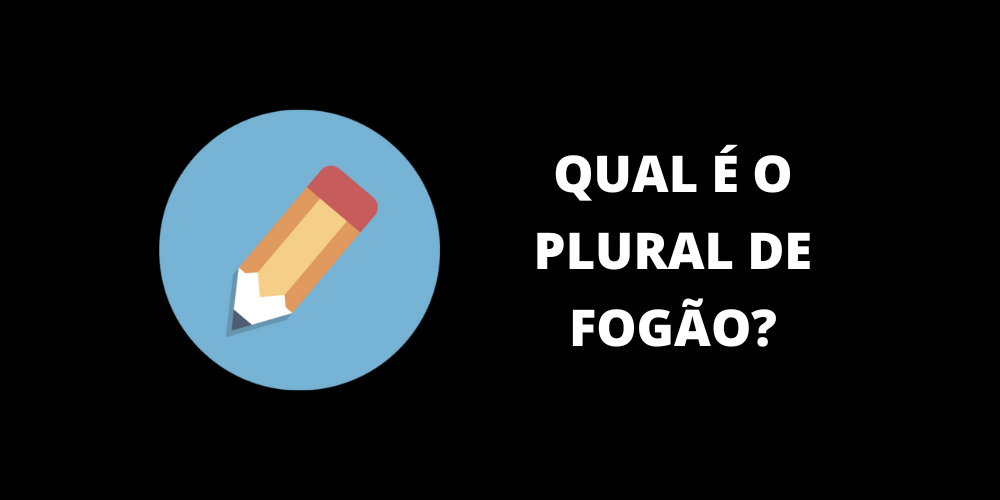 plural de fogão