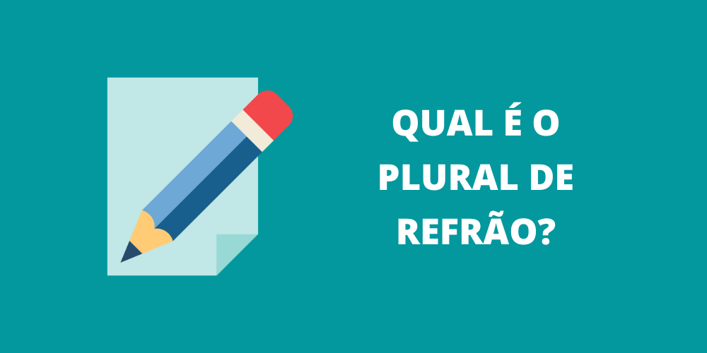 plural de refrão