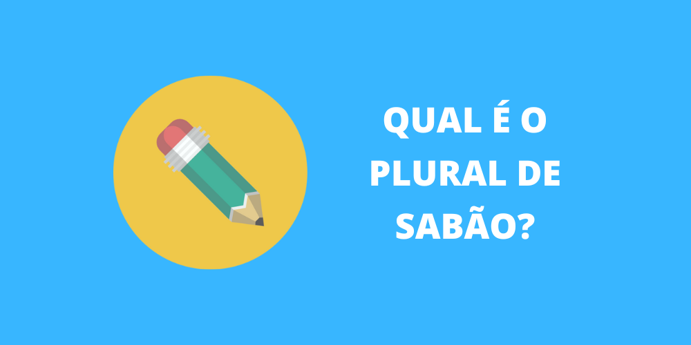 plural de sabão